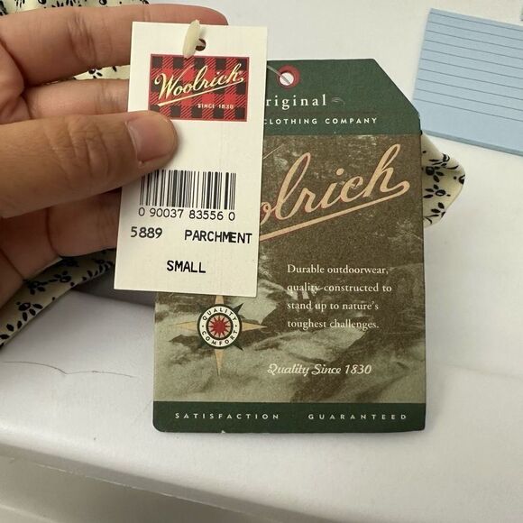 WOOLRICH Womens Parchment‎ Turtle Neck Nylon Blend Stretchy Sweater size S New - Picture 7 of 10